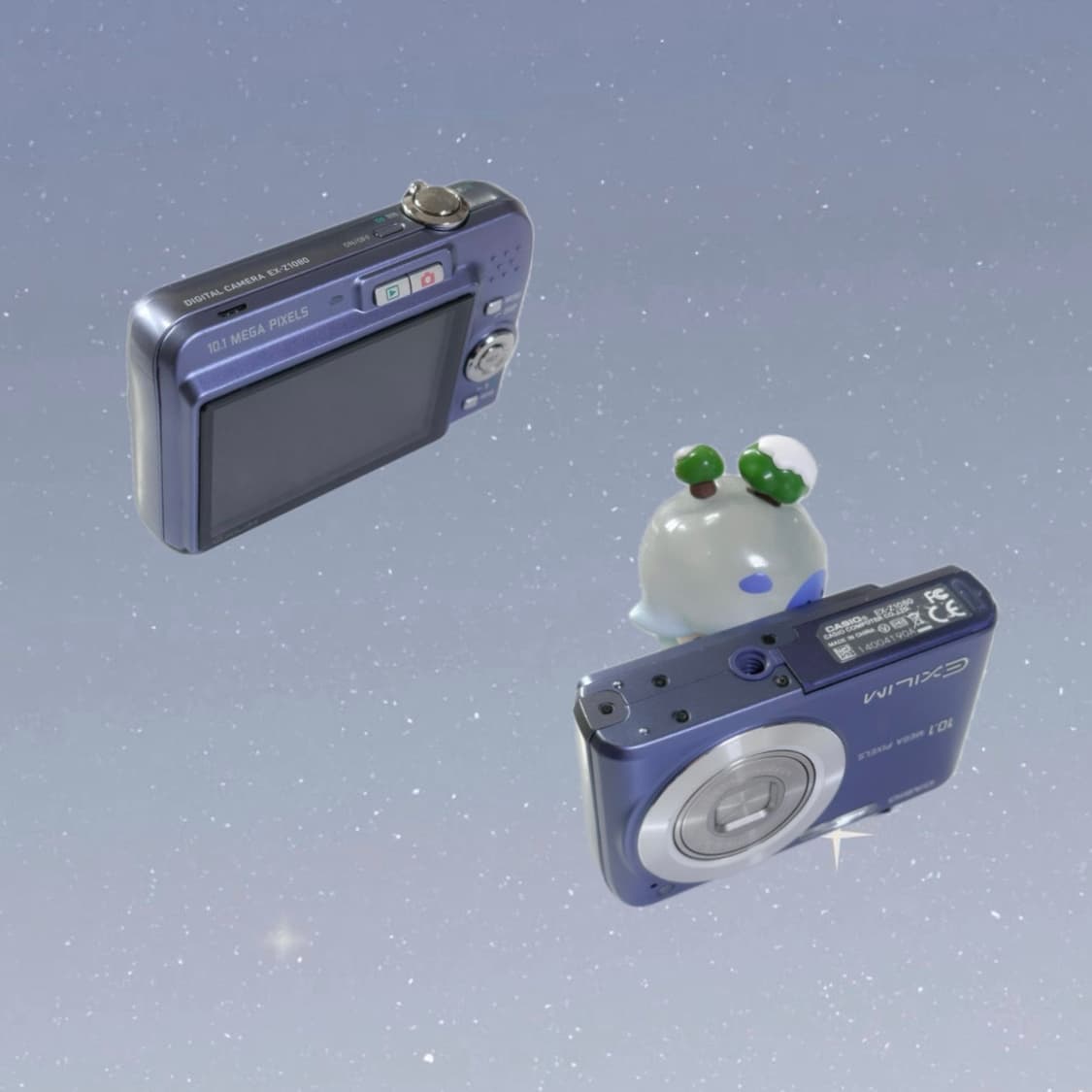 [*희귀!💟/작례⭕️] 카시오 엑슬림 EX-Z1080 디카 z1050 상품이미지3