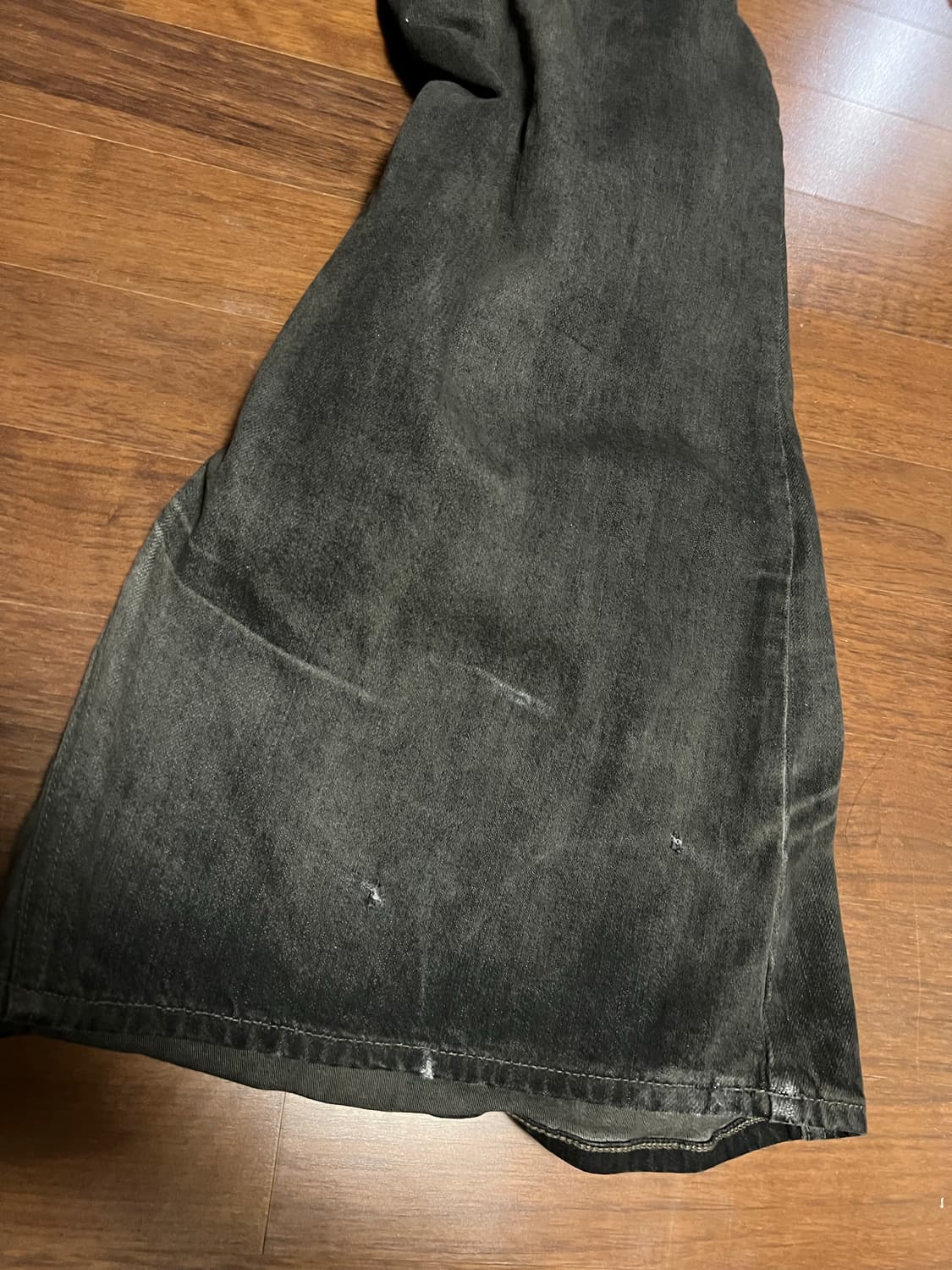 릭오웬스 볼란바나나컷 데님 다크더스트 31사이즈 상품이미지3