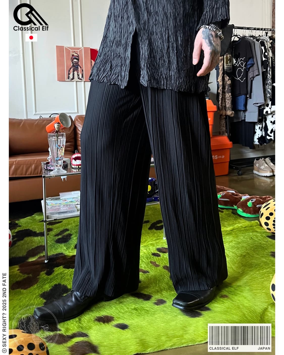 Classical Elf Japan Wide Pleats Trouser 상품이미지1