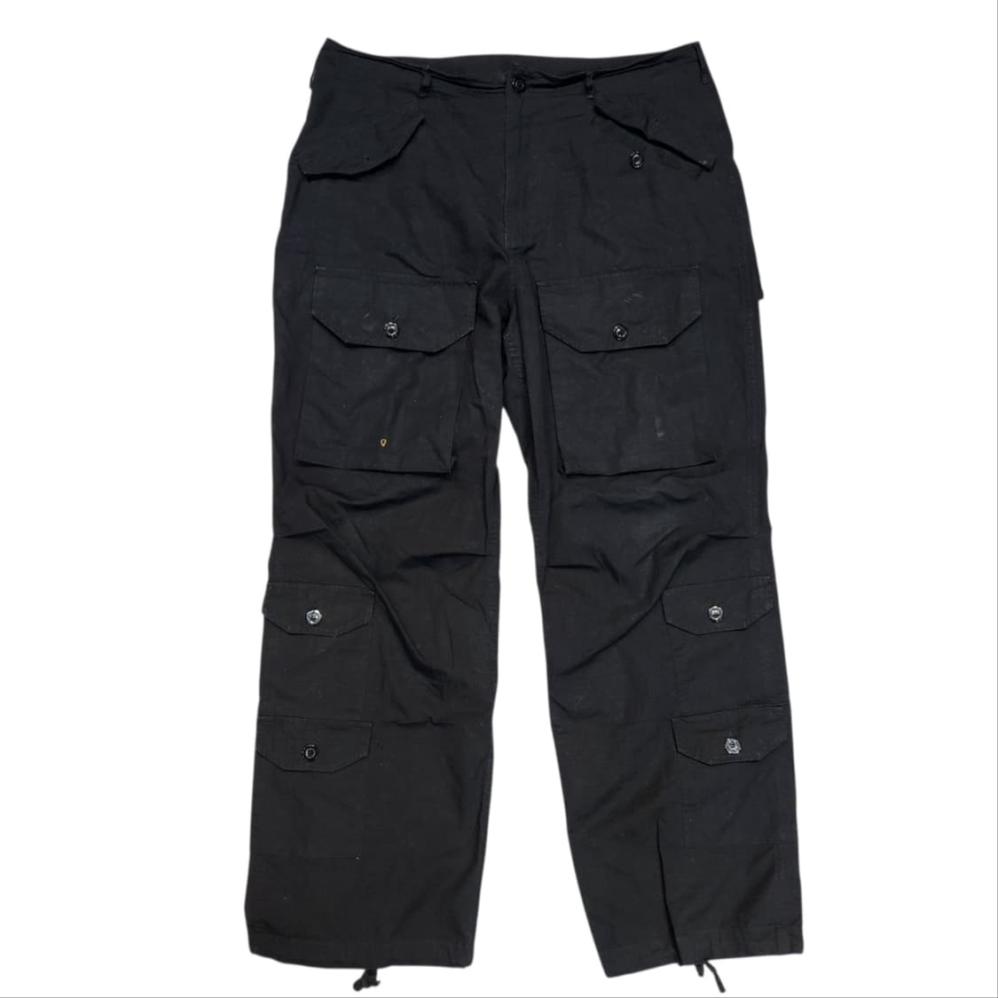 아웃스탠딩 블랙 멀티포켓 카고팬츠 (L) 상품이미지2