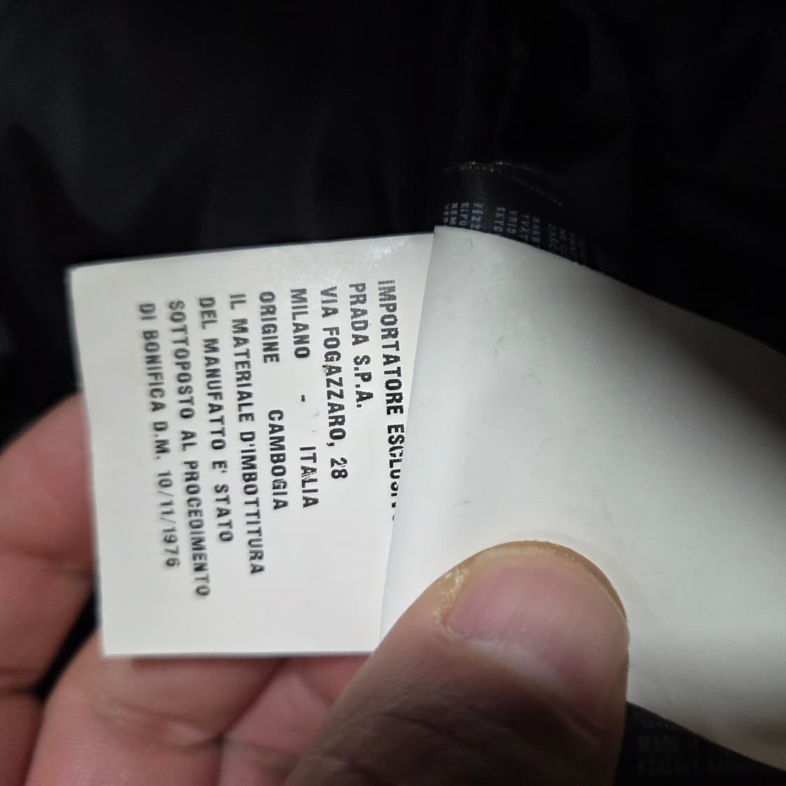 프라다 트라이앵글 패딩 상품이미지10