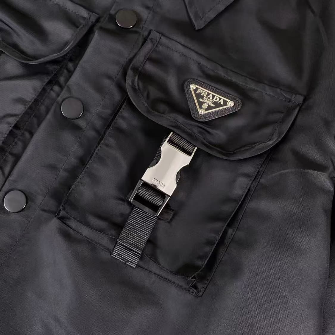 프라다 블랙 자켓 M 상품이미지5