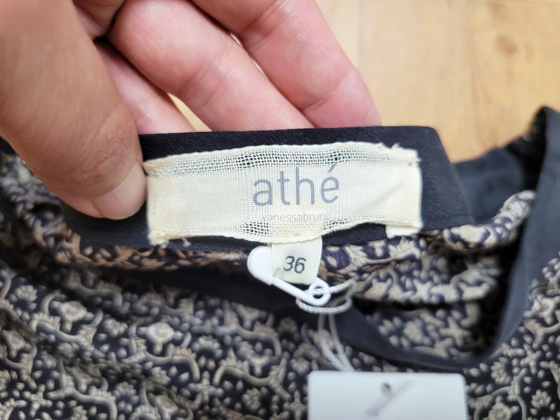 바네사브루노아떼(vanesabruno athe) 실크스커트 55 새상품 상품이미지5