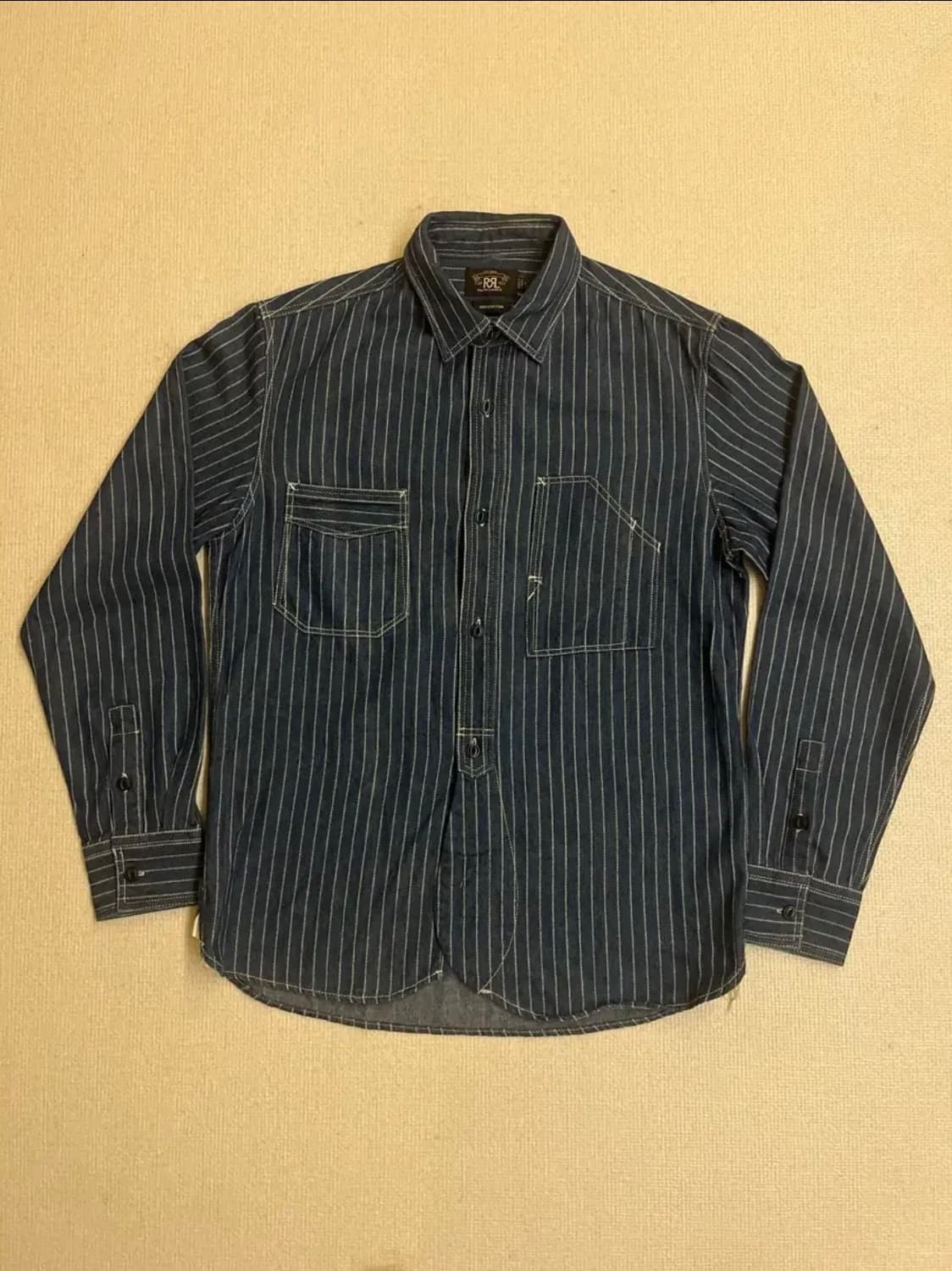 RRL WABASHI INDIGO WORK SHIRTS  상품이미지1