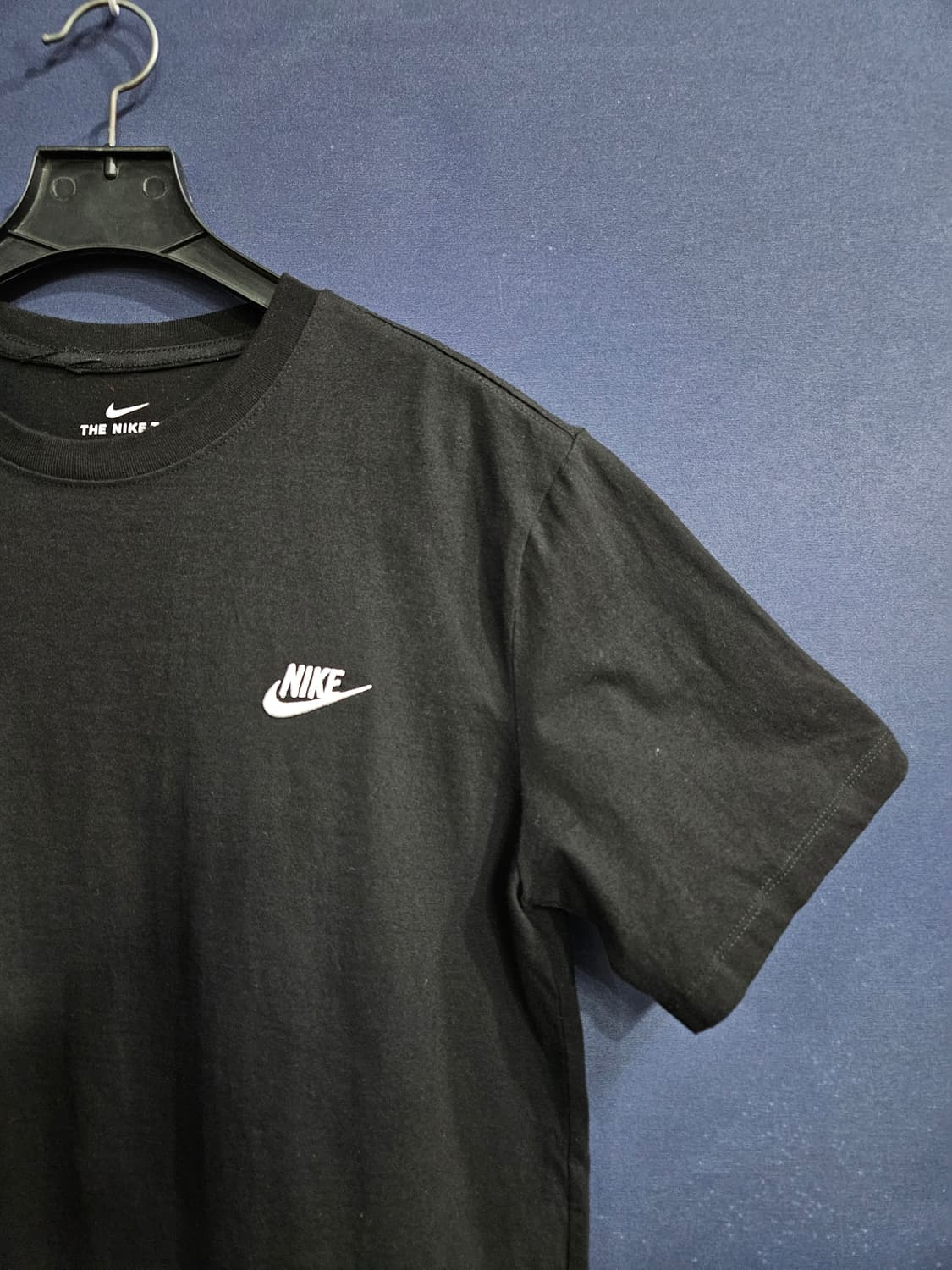 나이키 자수로고 블랙 남성 95 반팔티  상품이미지4