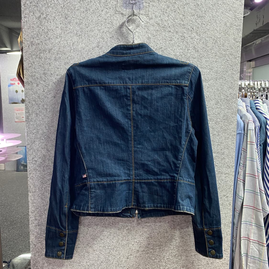 폴로랄프로렌 폴로진스 데님 바이커 자켓 B4285 상품이미지6