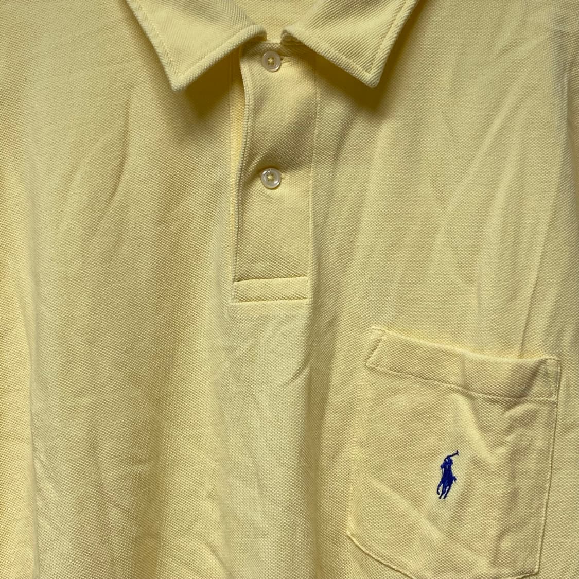 폴로 랄프로렌 PK 티셔츠 옐로우 L 상품이미지2