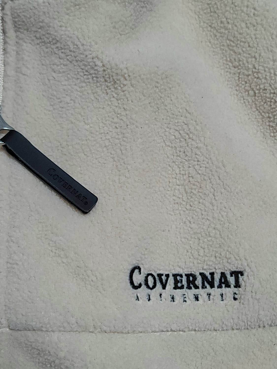 커버낫 플리스 자켓 아이보리 S  오버사이즈 상품이미지8