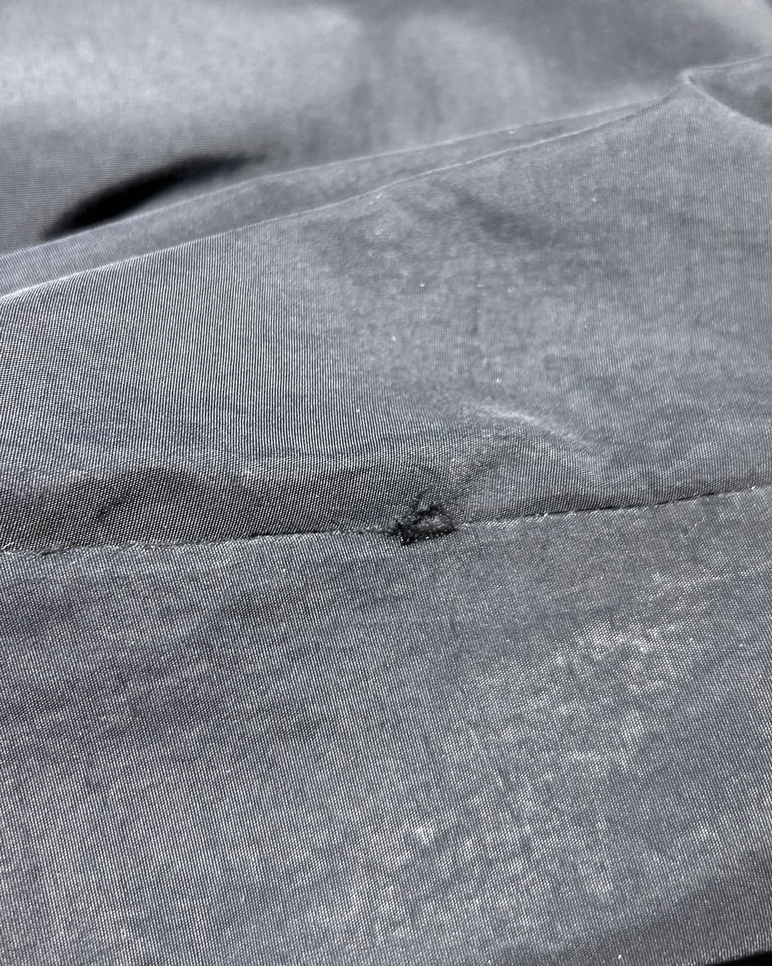 L 노스페이스 하이넥 미니멀 블랙 바람막이 상품이미지7