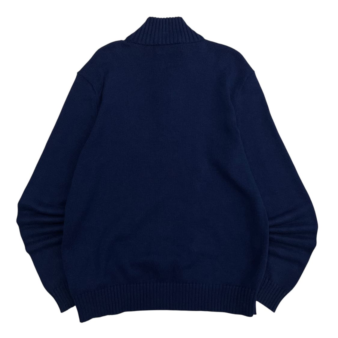 폴로 랄프로렌 레드포니 네이비 니트 반집업 M 상품이미지3