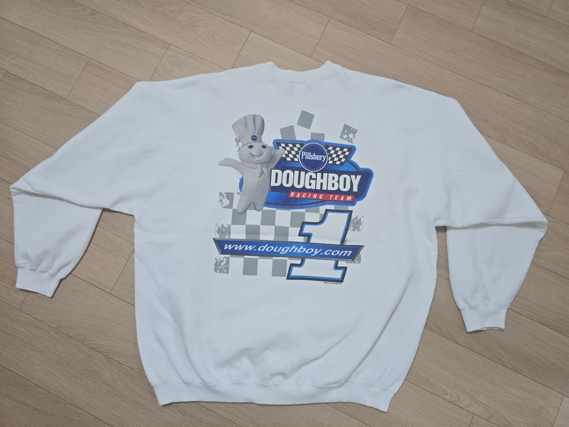 도우보이 Pillsbury Racing 맨투맨 3XL 상품이미지2