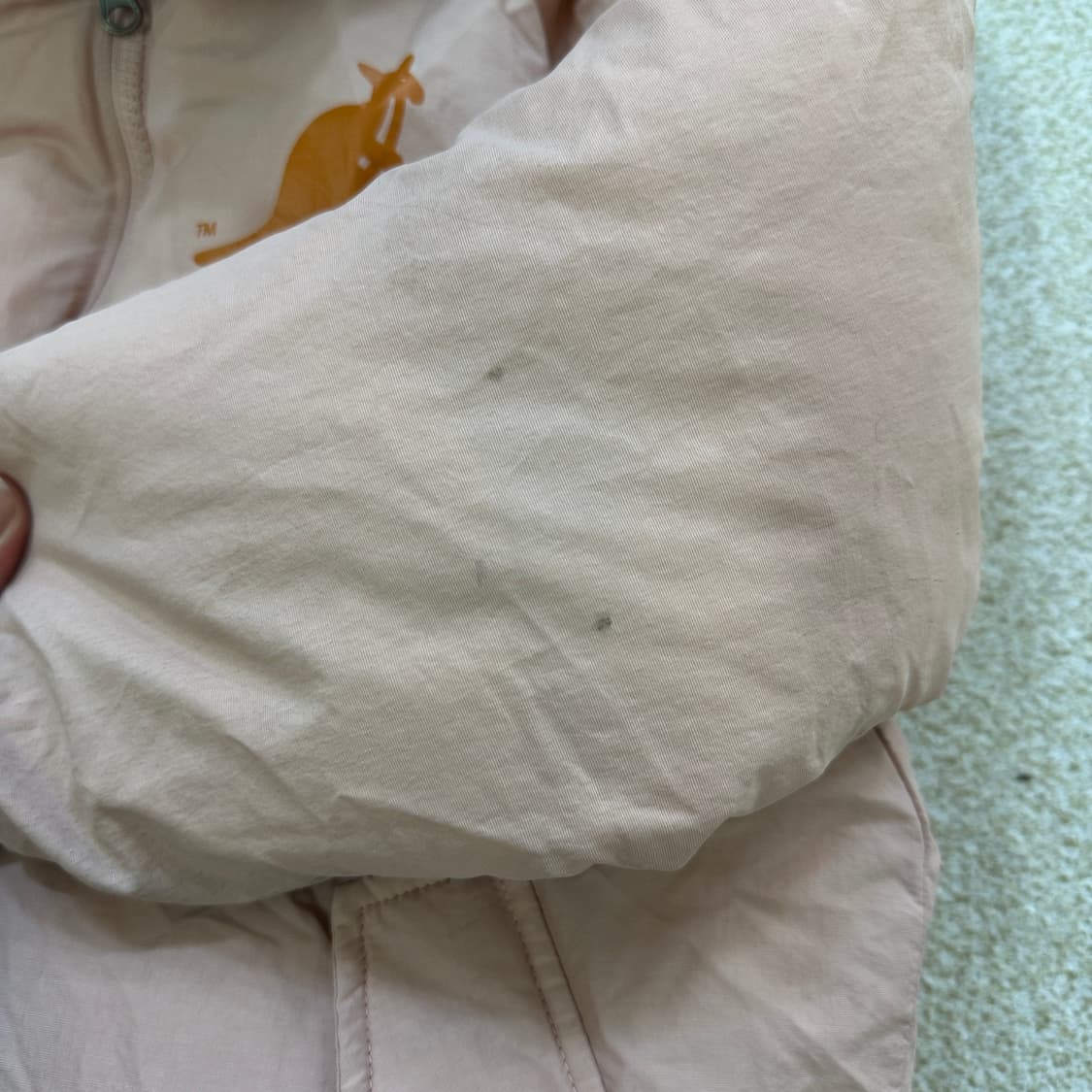 120 캉골 키즈 덕 리버시블 패딩 0317D 상품이미지5