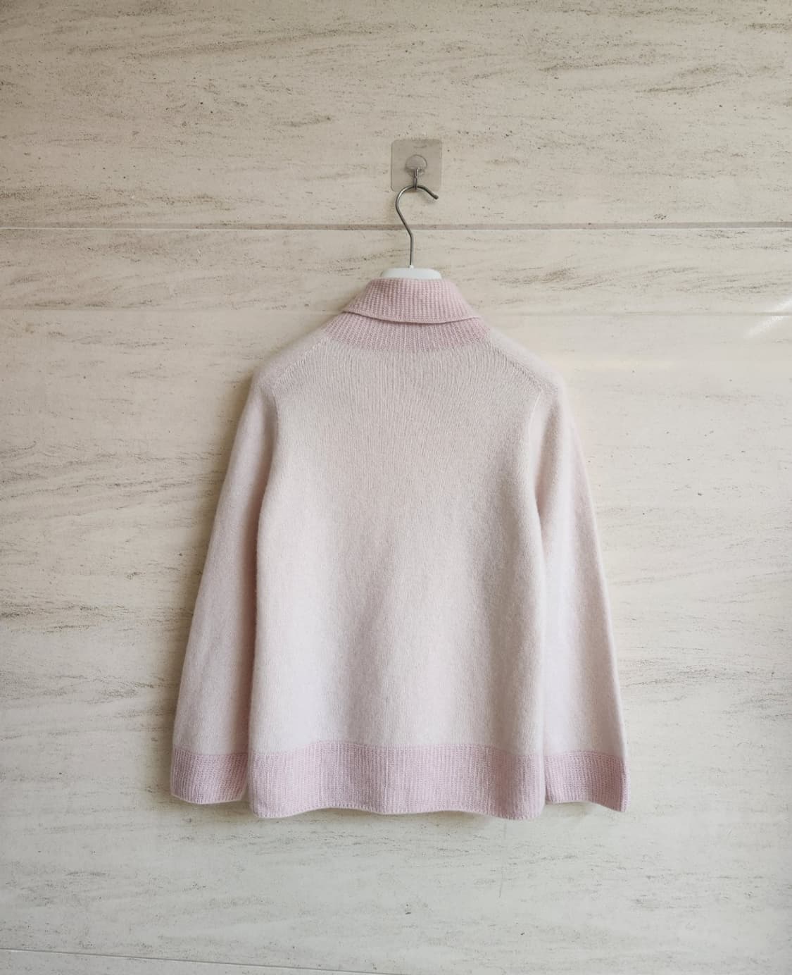 마인 캐시미어100 세미크롭 니트탑 프리사이즈 (90사이즈) 상품이미지6