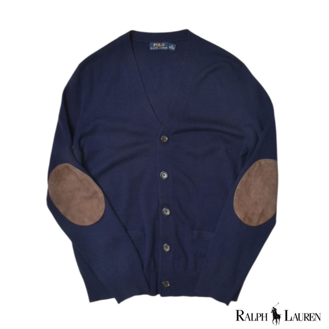 폴로 랄프로렌 패치 울 가디건 M N1144 상품이미지1