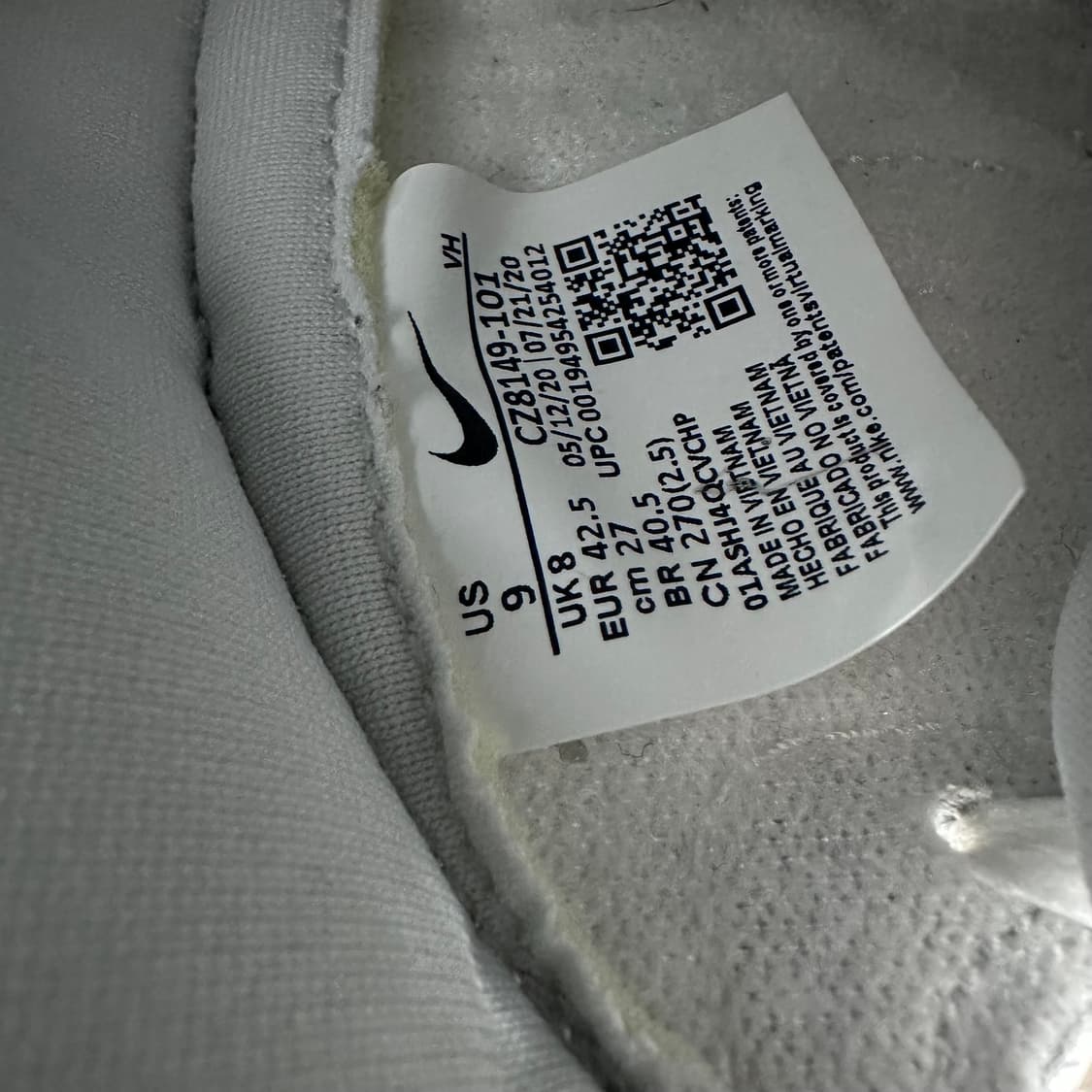 나이키 덩크 하이 스니커즈 운동화 270 상품이미지7