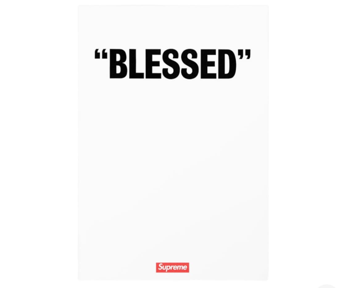 슈프림 블레스드 DVD 화이트 - 18FW 상품이미지1