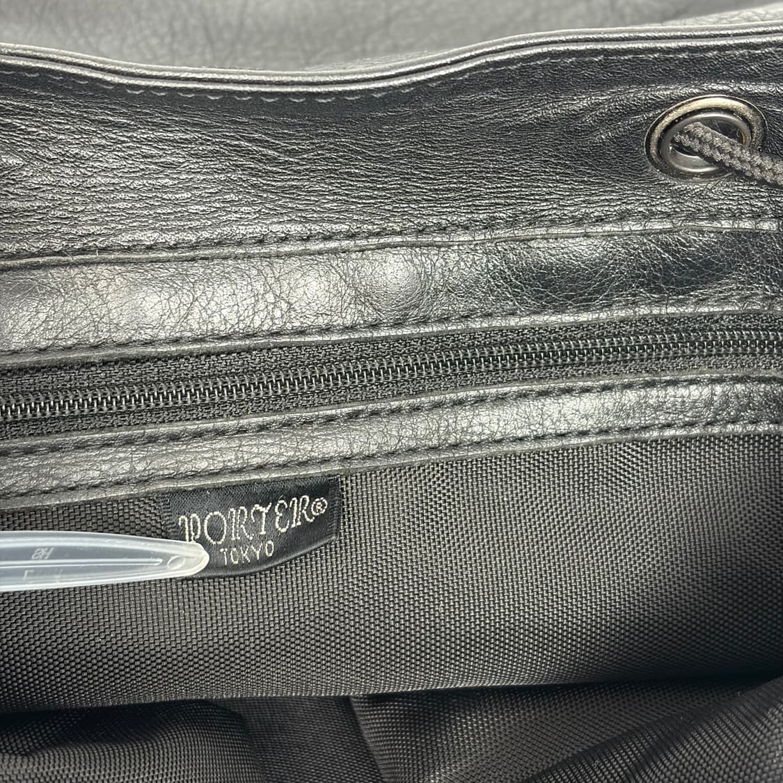 요시다포터 코르티나 cortina 가죽 백팩 가방 상품이미지8