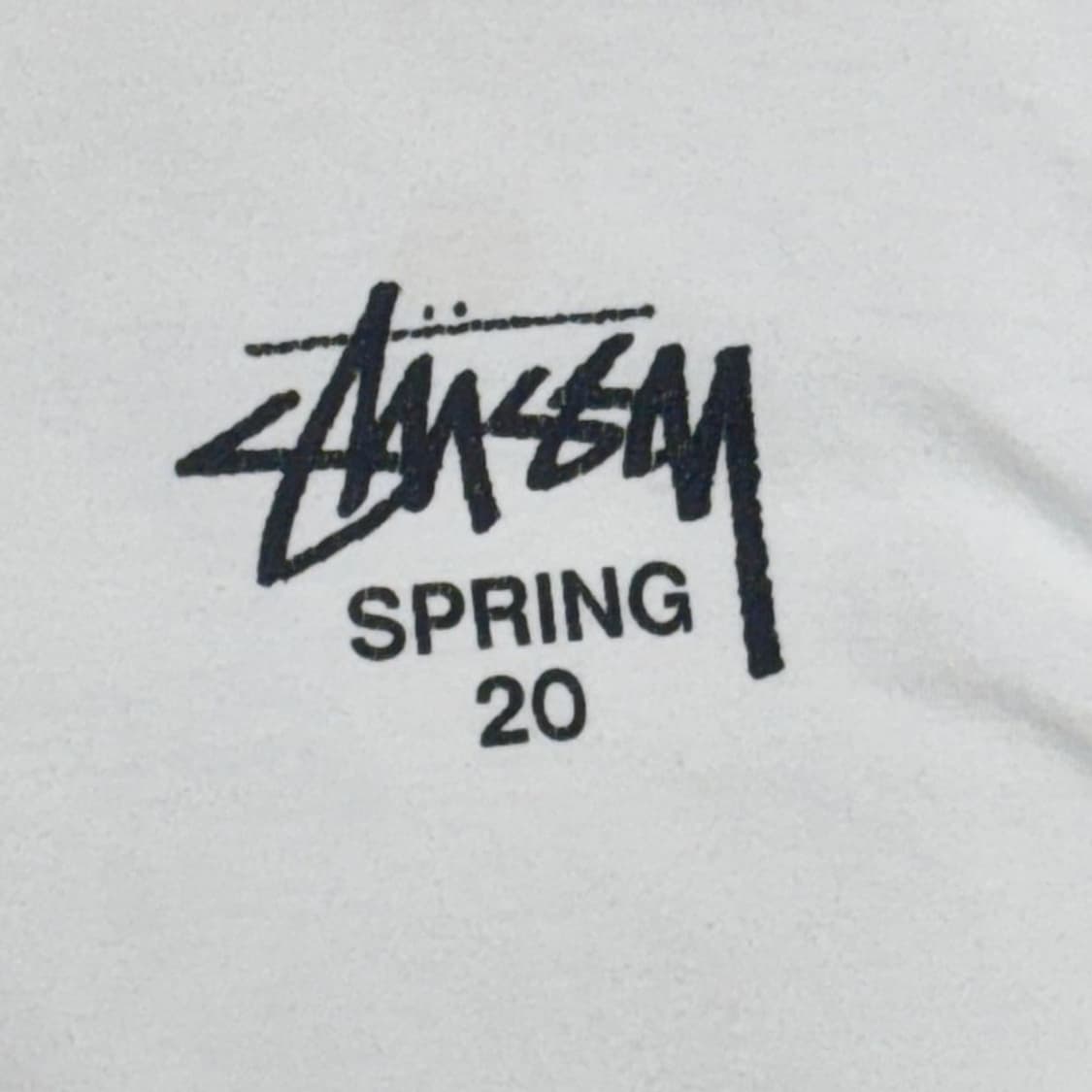 STUSSY spring 20 반팔티 화이트 XL 상품이미지2