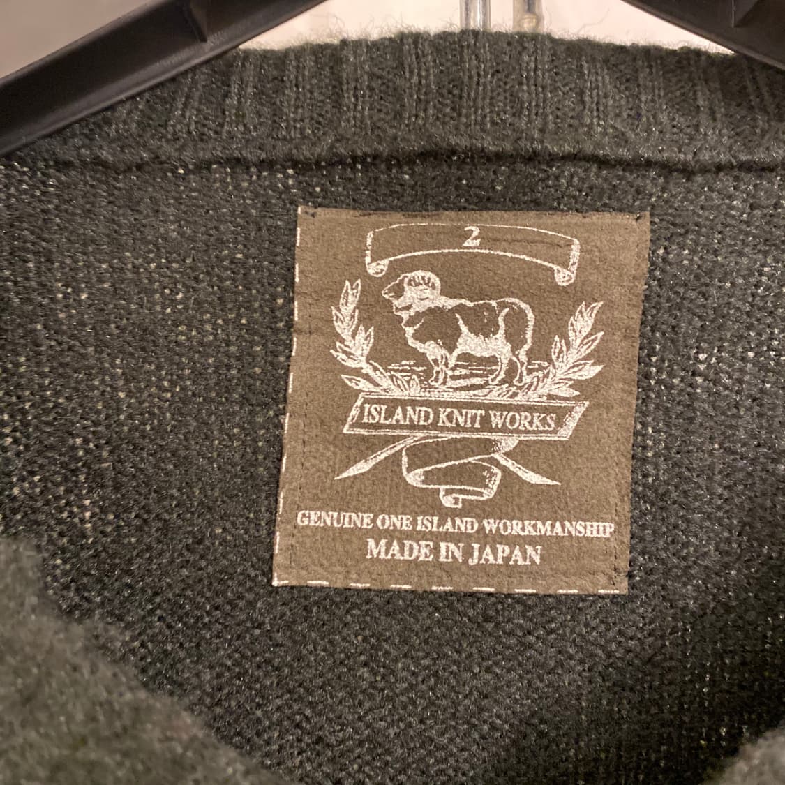 Island knit works 모헤어 텍스쳐 니트 상품이미지5