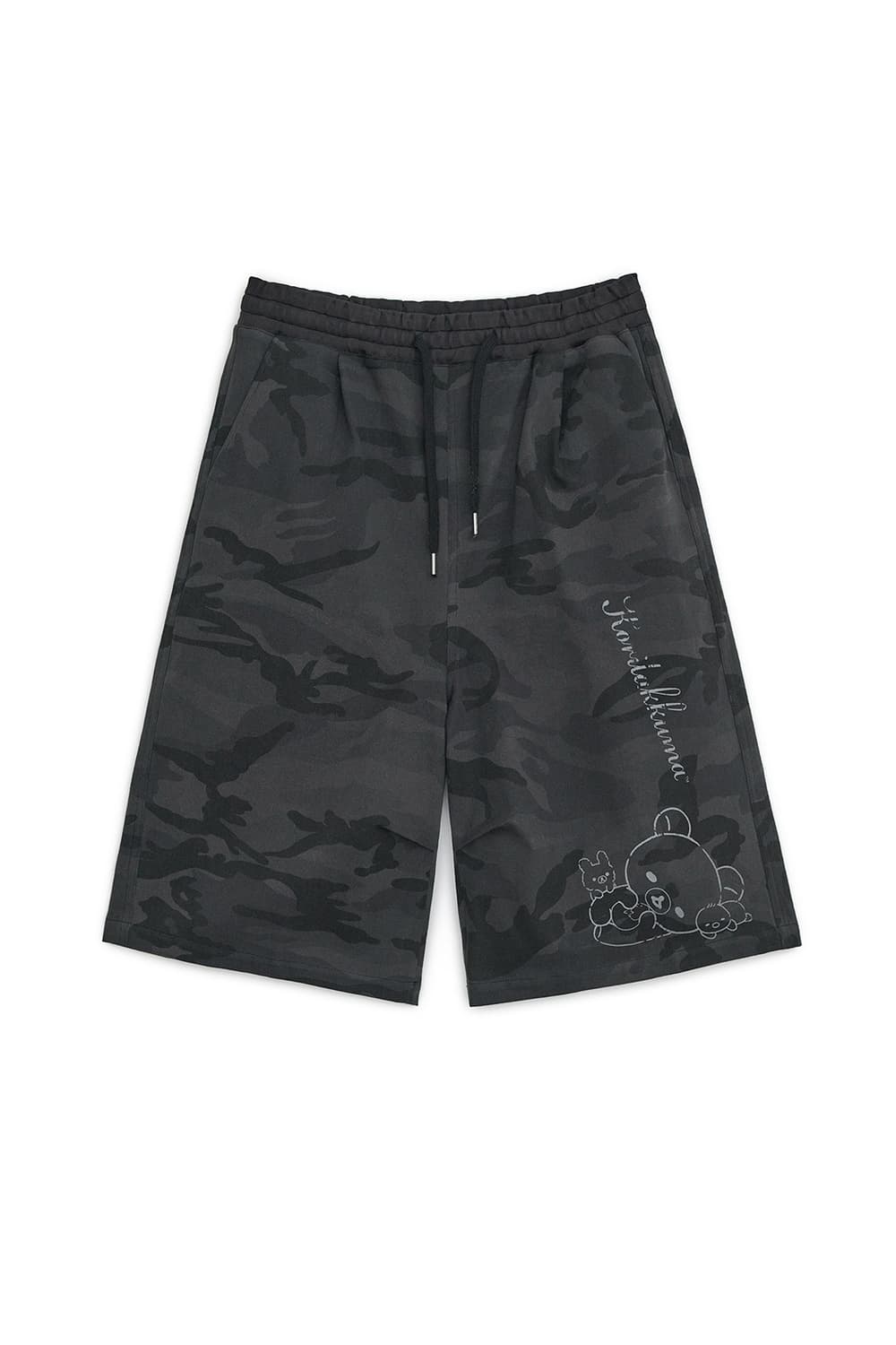허그유어스킨 Camo Korilakkuma bermuda pants 상품이미지1