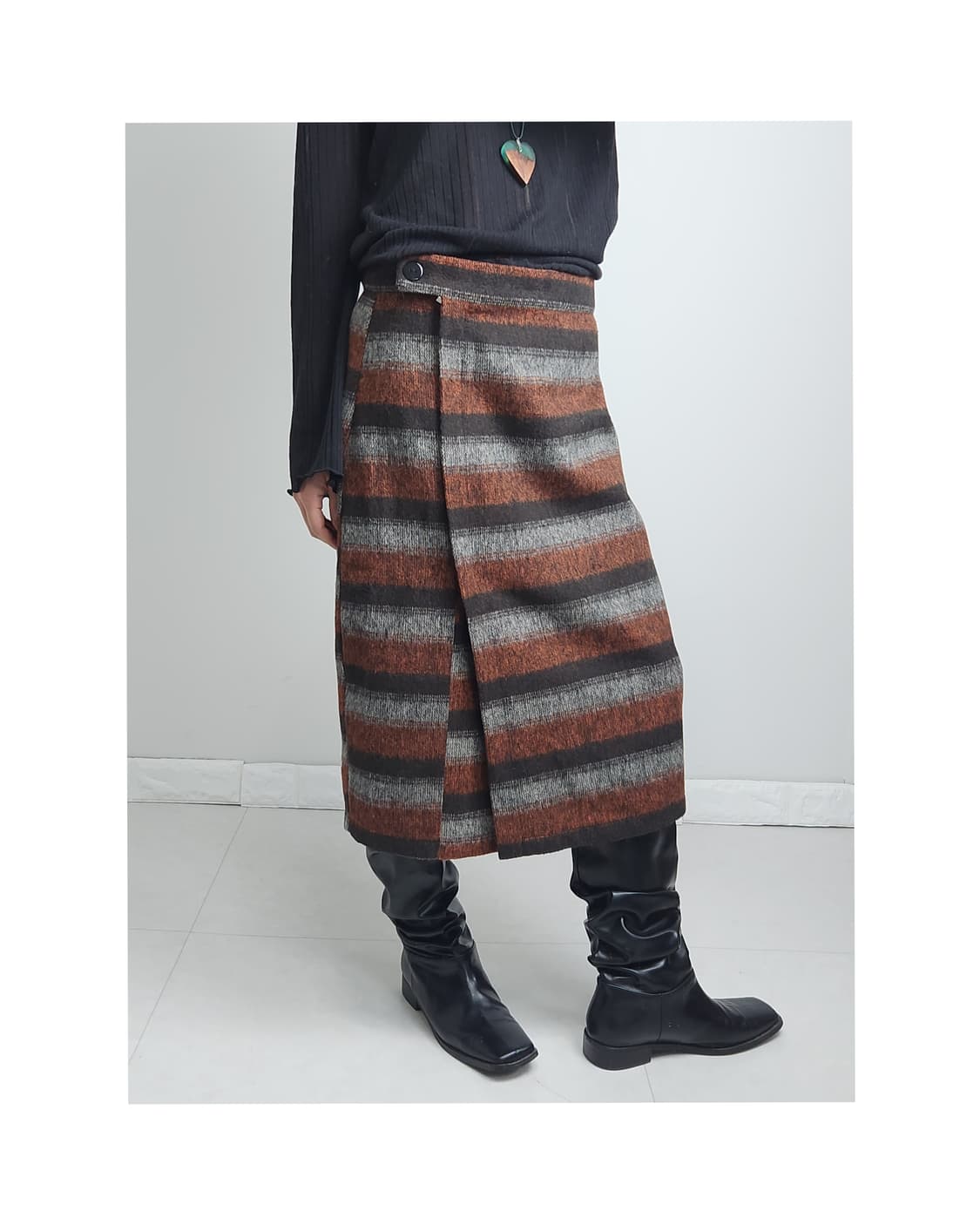 라인 스커트 상품이미지1