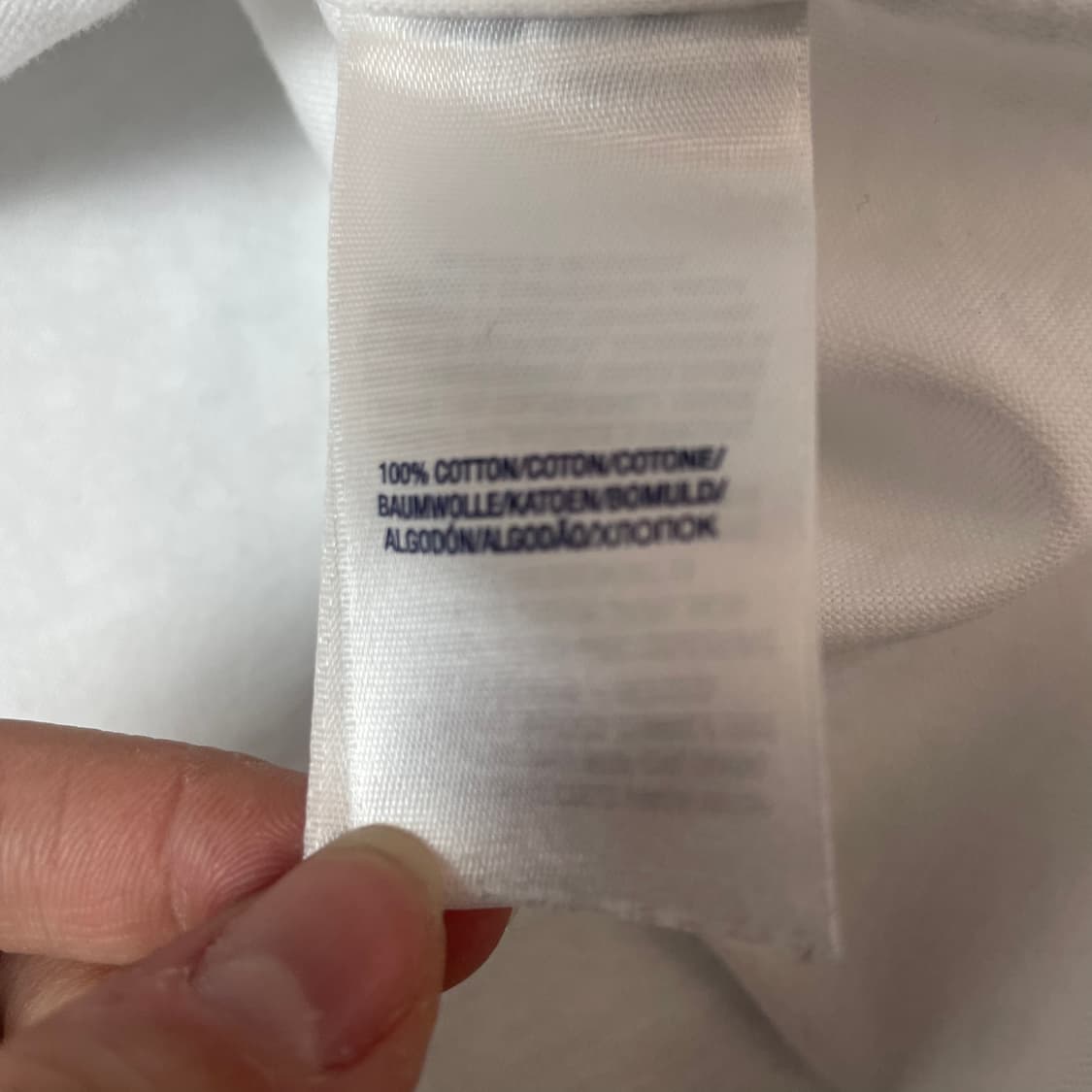 폴로 랄프로렌 네이비 빅포니 화이트 셔츠 XL 상품이미지5