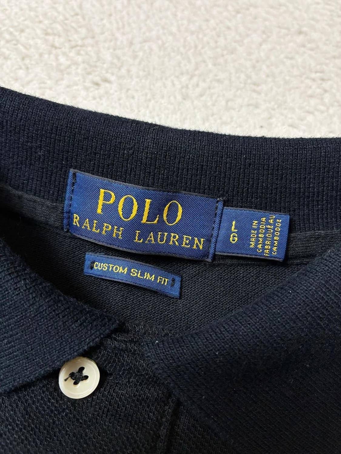 폴로 랄프로렌 베이직 로고 카라 롱 슬리브 PN7848 상품이미지7