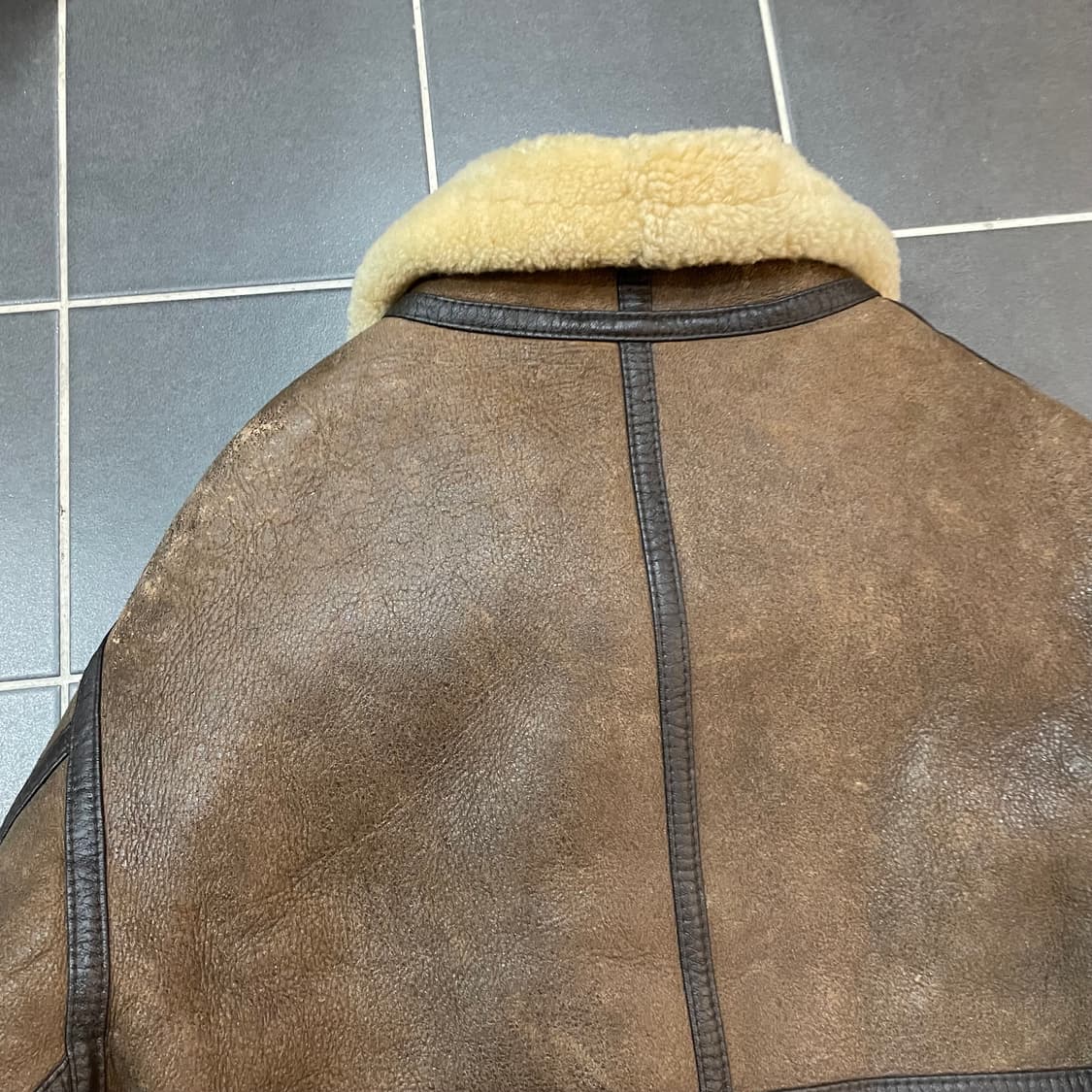 B-3 Leather jacket 상품이미지9