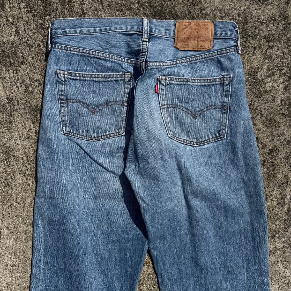 [32] 90s 리바이스 502 셀비지 데님 팬츠 상품이미지4