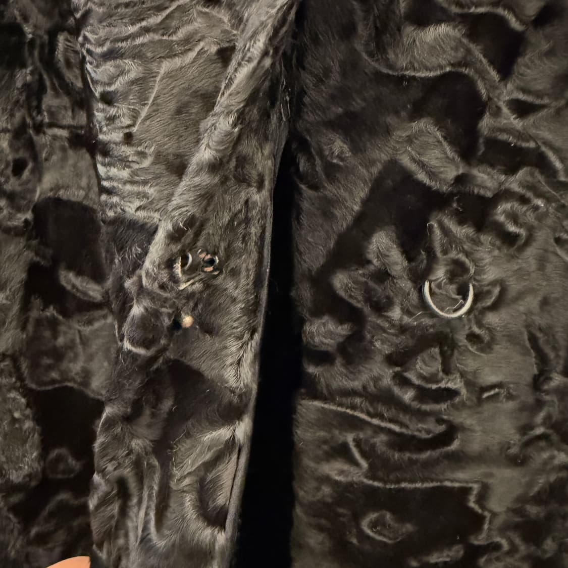 90s 발렌티노 페르시안 램 퍼 코트 상품이미지6