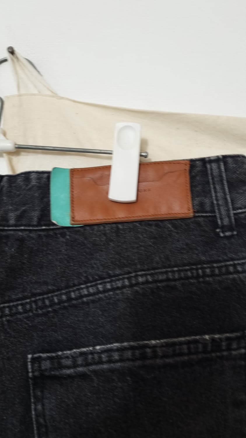 인스턴트펑크 아웃웨이스트 와이드 데님 팬츠 상품이미지9