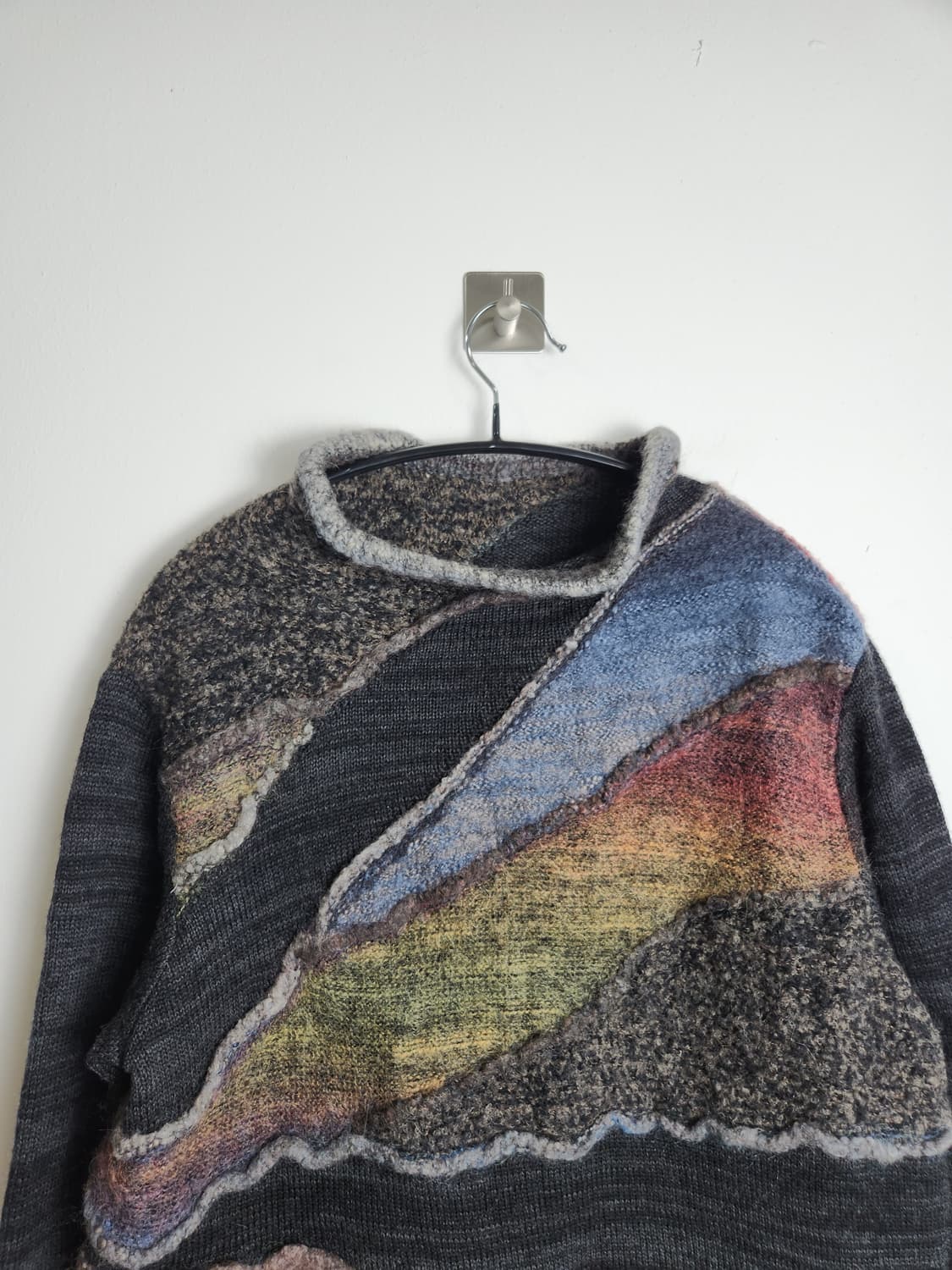 언발 니트 탑 상품이미지9