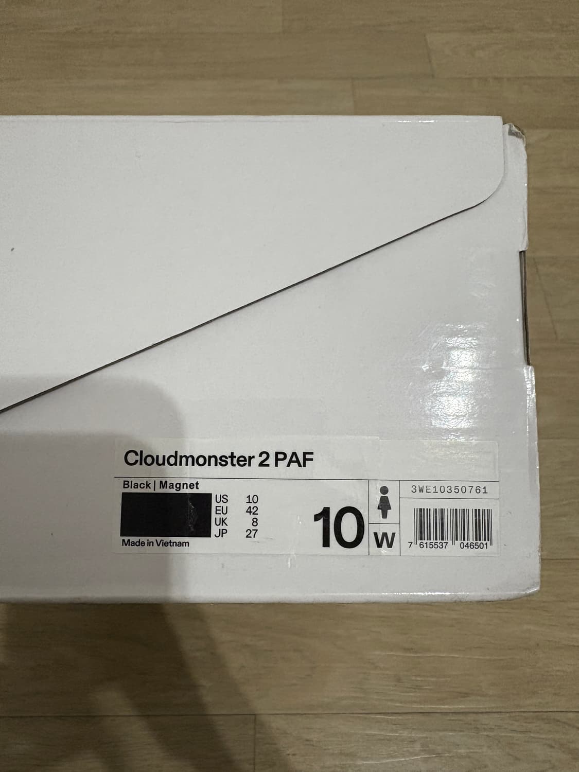 온 러닝 X 파프 / 클라우드몬스터 2 블랙 마그넷 / 270 상품이미지9