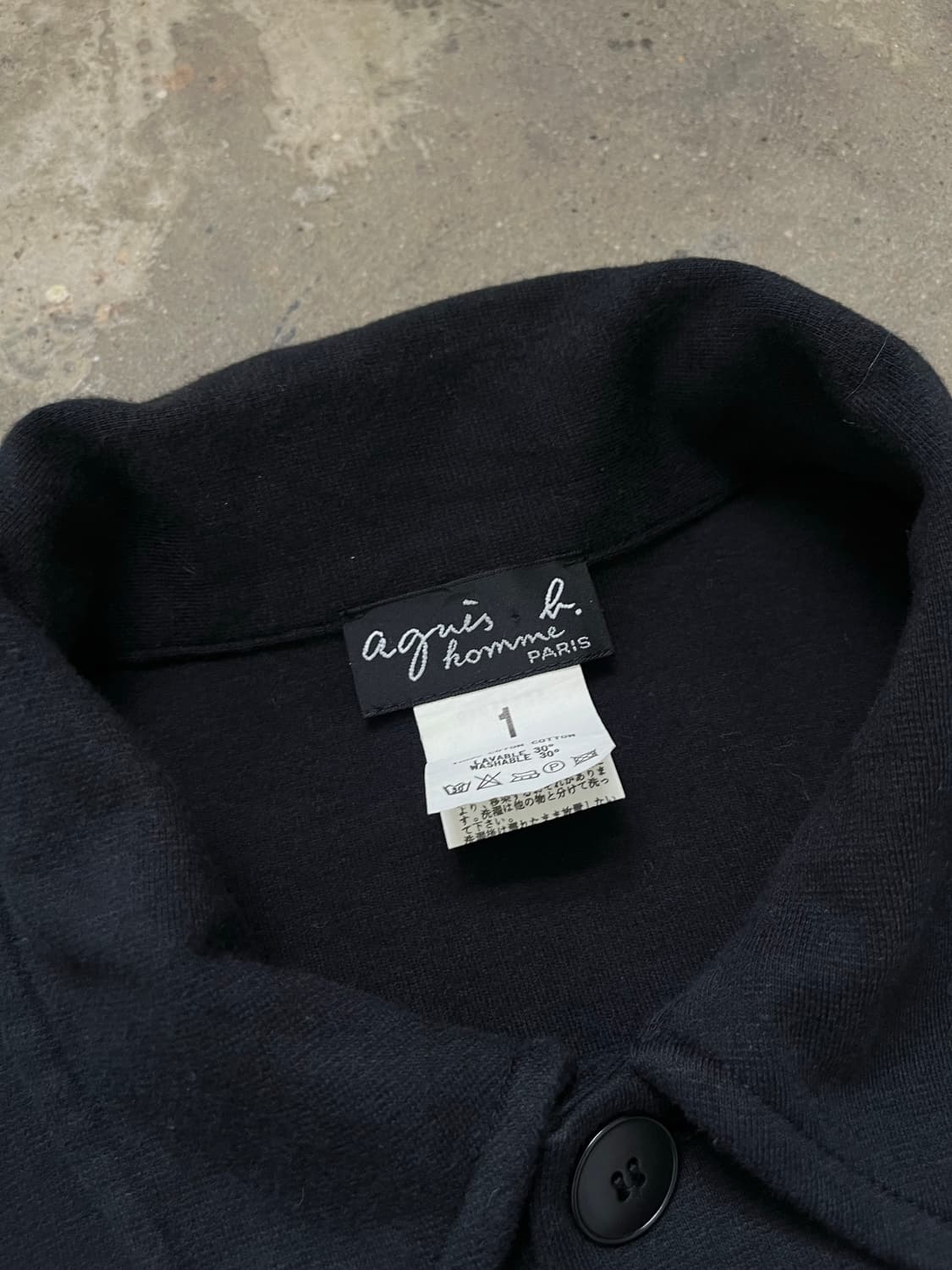 Agnes.B Homme 스웻코튼 자켓 상품이미지3