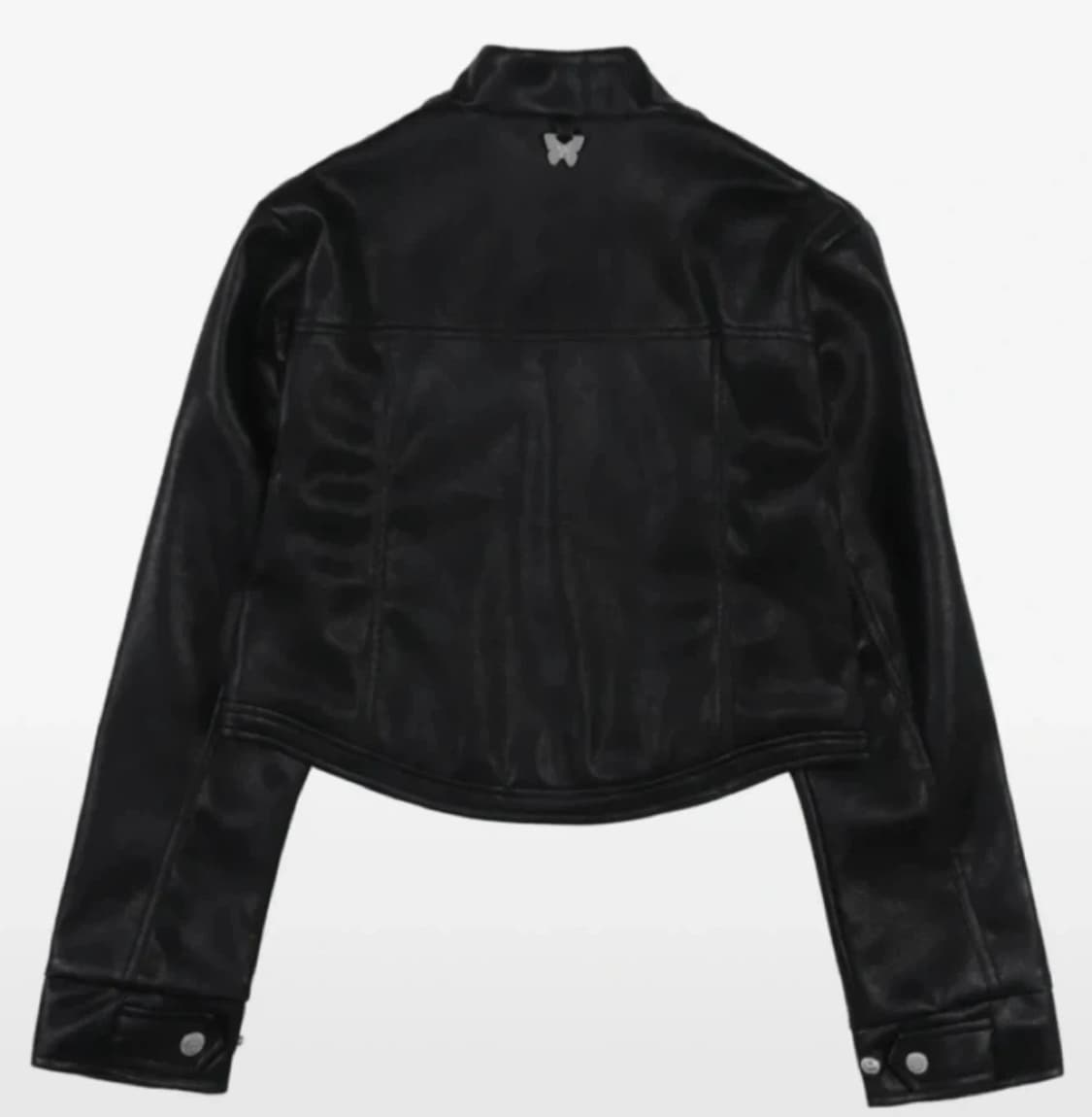 네스티 팬시 클럽 크롭 레더 자켓 상품이미지2