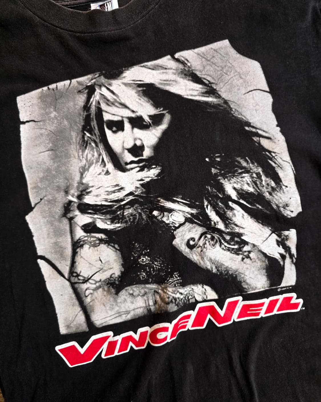 빈스 닐 빈티지 밴드 티셔츠 (Vince Neil Band Tee) 상품이미지3
