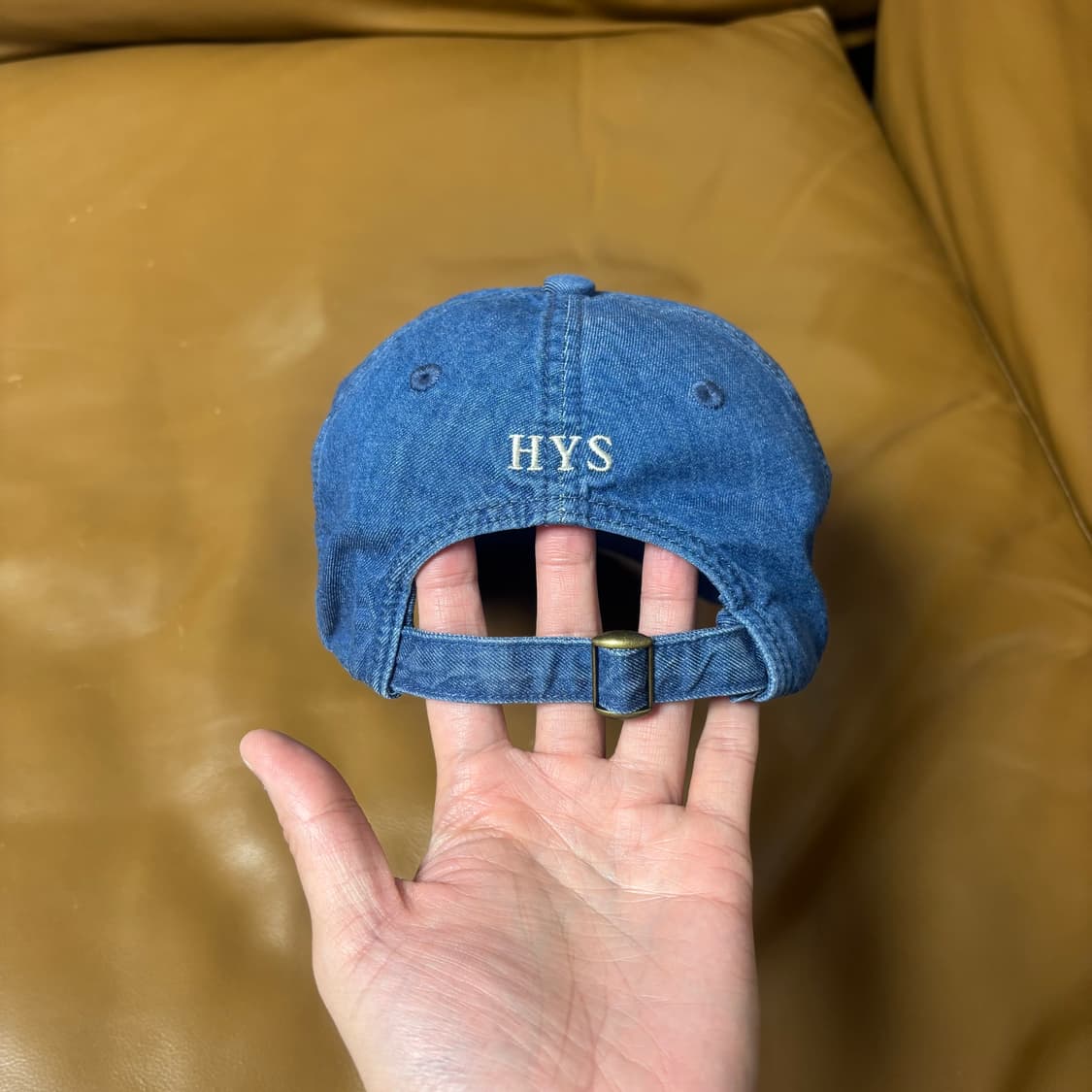 히스테릭글래머 6패널 볼캡 모자 워시드 데님 상품이미지7