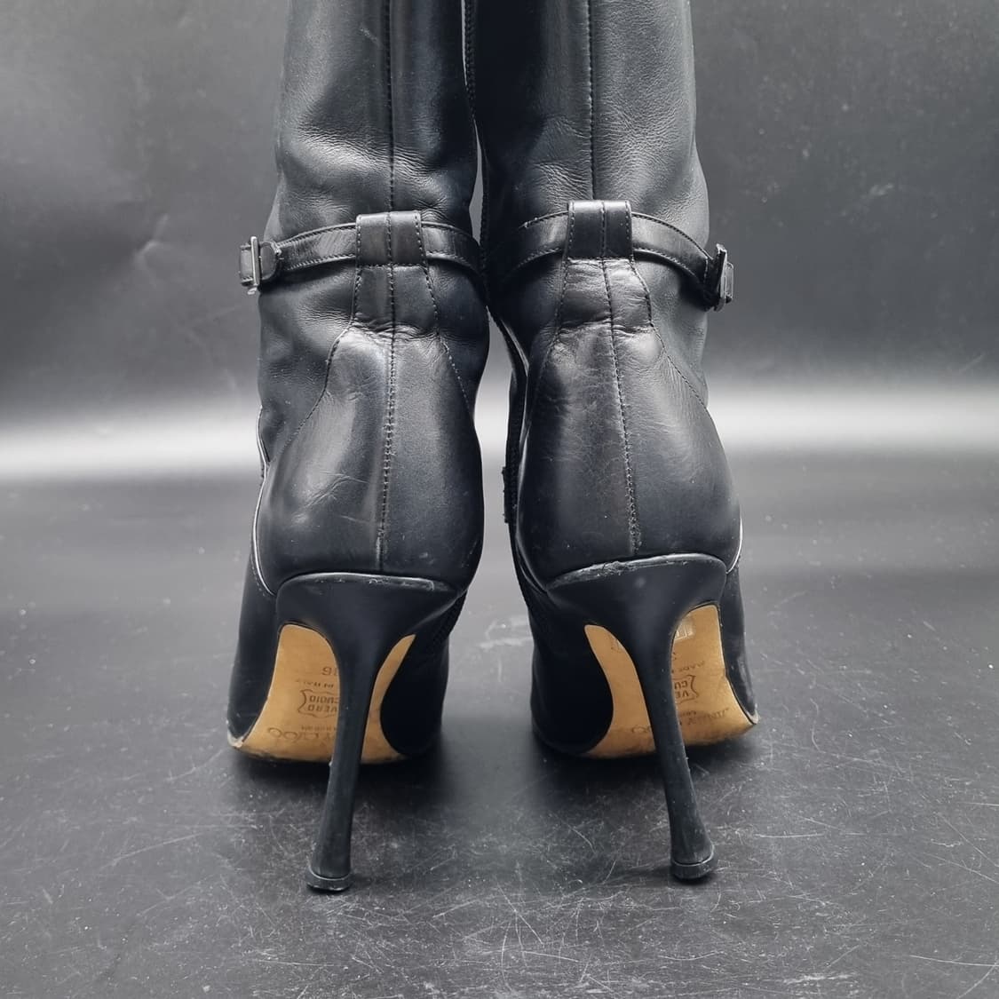 지미추 롱부츠 36 230 굽10 상품이미지4