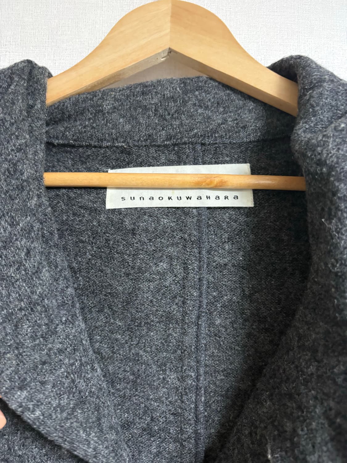 이세이미야케 빅 버튼 후드 울 코트 상품이미지4