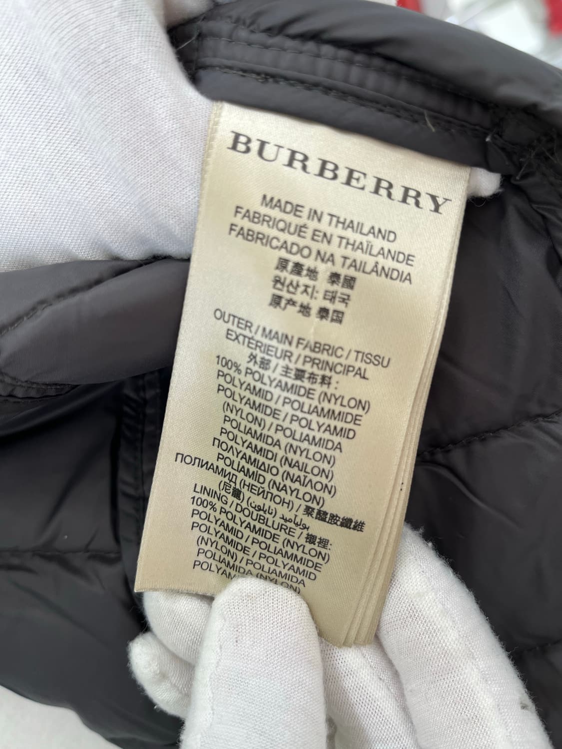 버버리 브릿 여성 패딩 코트 블랙 XS 상품이미지9