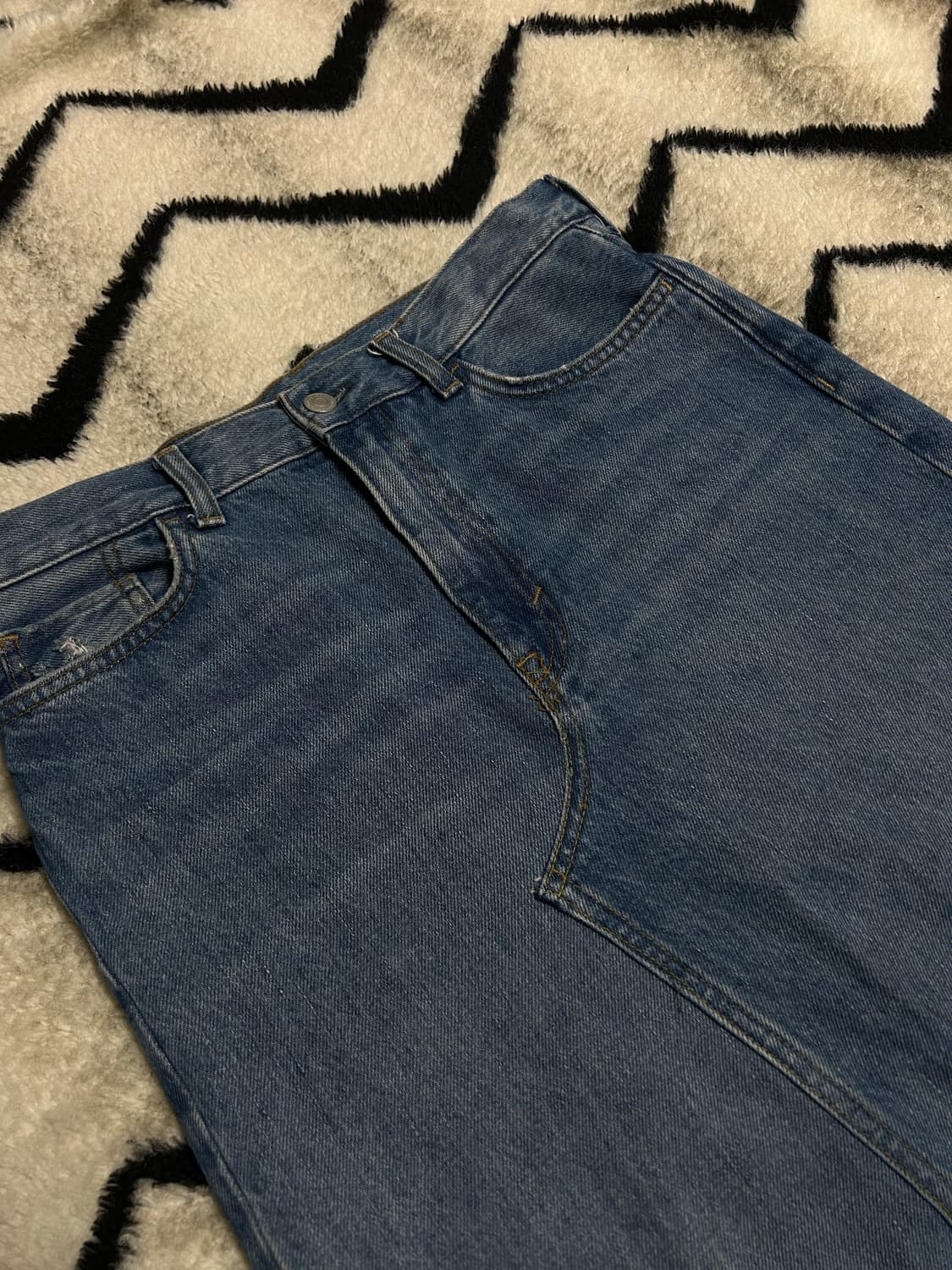 [27]COS 데님 트임 롱스커트/약스판 상품이미지1