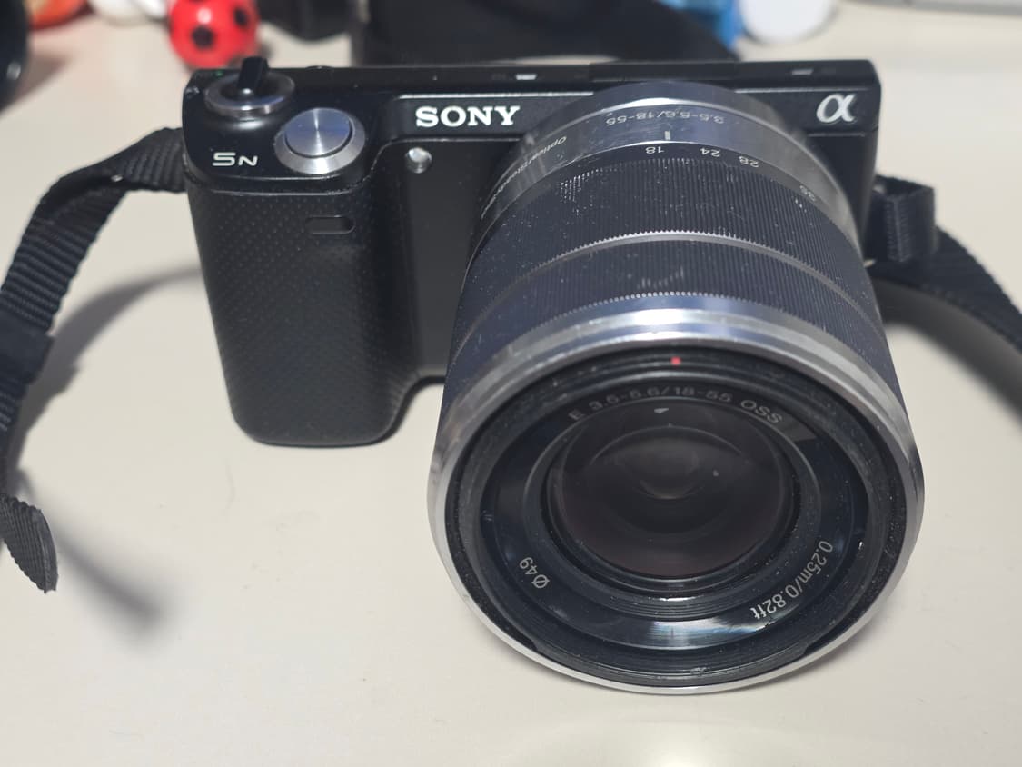소니 사이버샷 미러리스 NEX-5N 빈티지 디지털카메라 상품이미지1