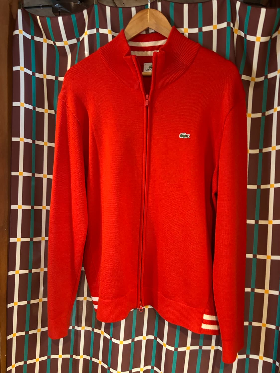 라코스테 니트 집업 상품이미지2