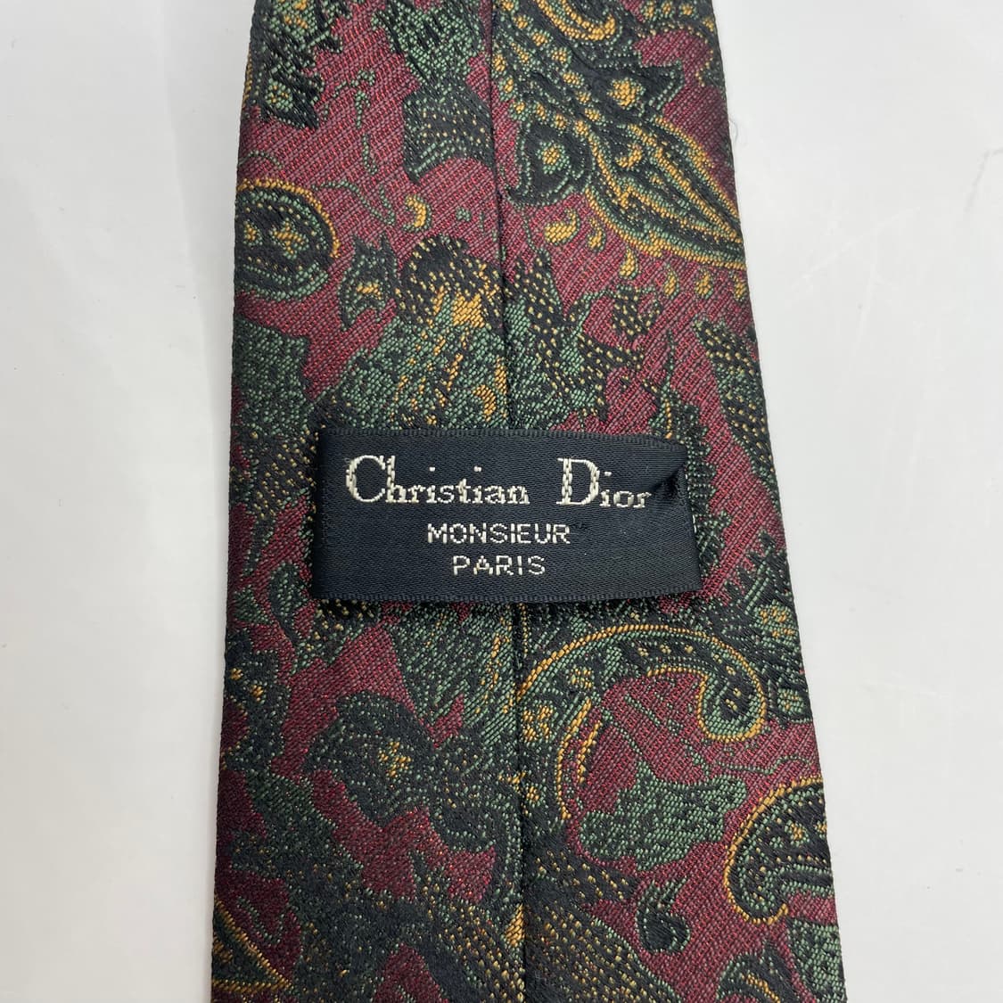 530) (Christian DIOR) 크리스찬 디올 패턴 넥타이 상품이미지5