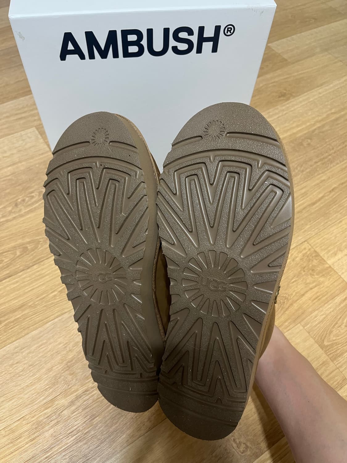 UGG x AMBUSH 우븐 부츠 새상품 상품이미지7