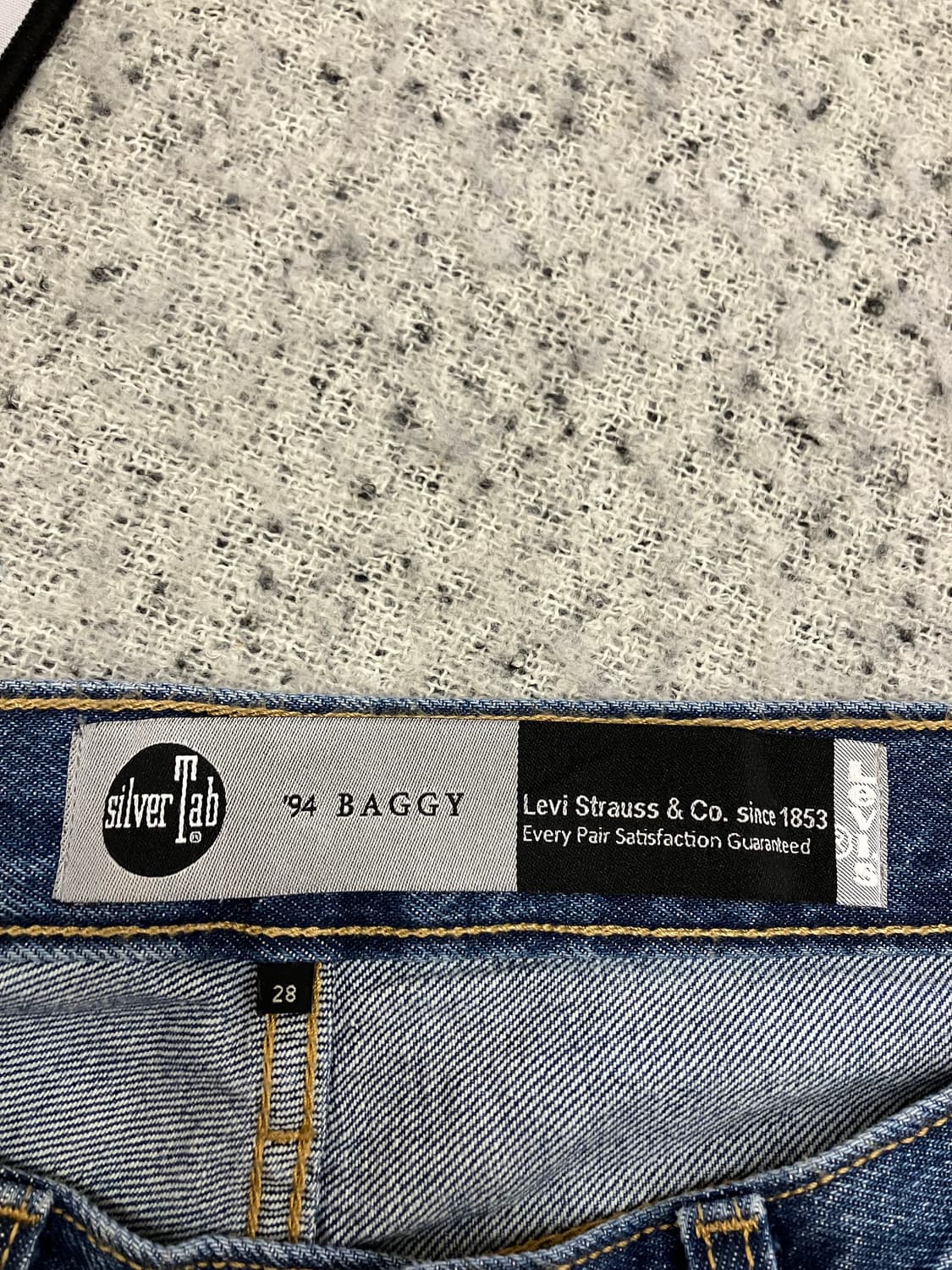 N176 리바이스 실버탭 배기 데님팬츠 청바지 상품이미지4