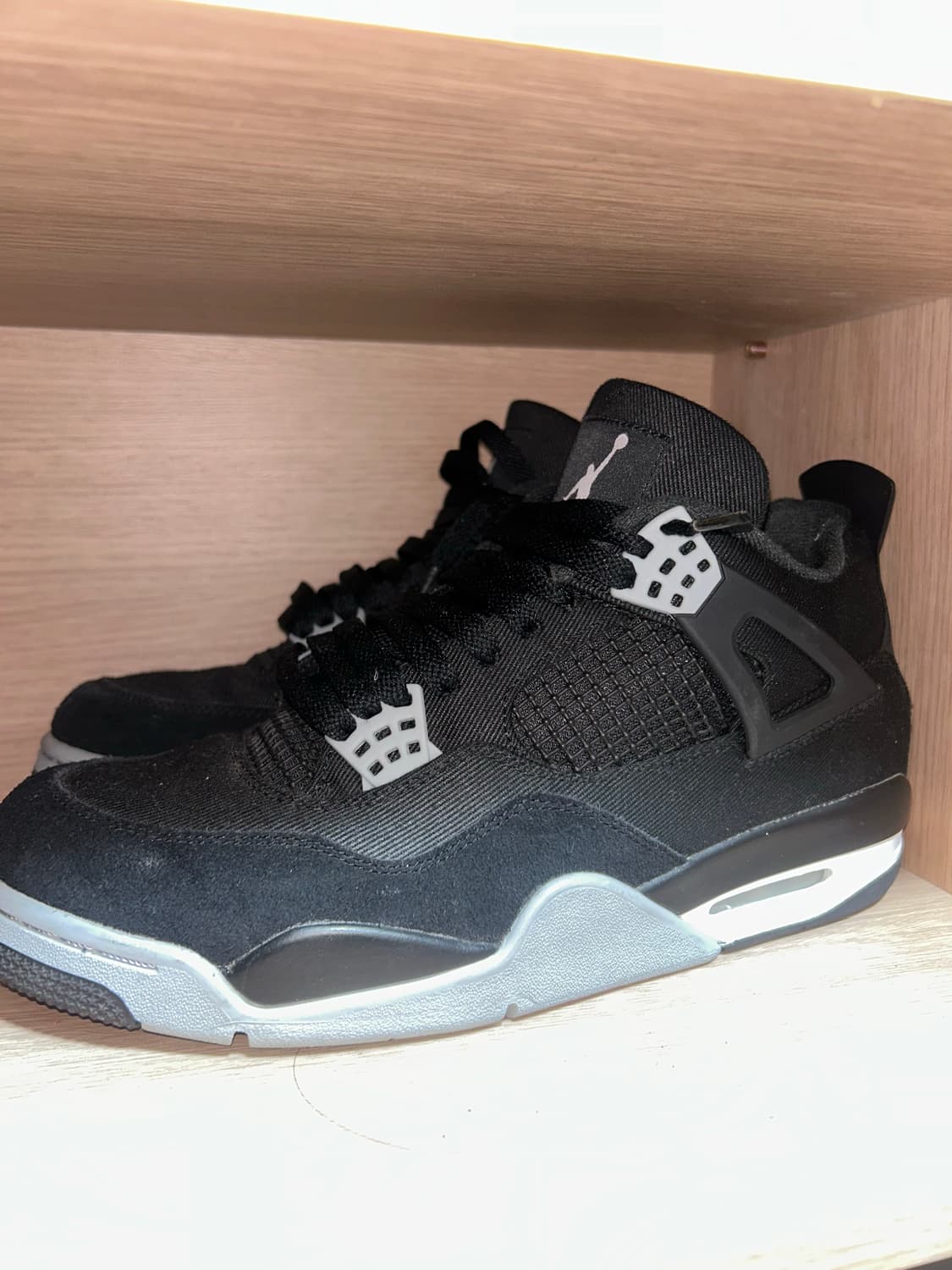 에어조던4 레트로se 블랙앤 라이트스틸 285 상품이미지2