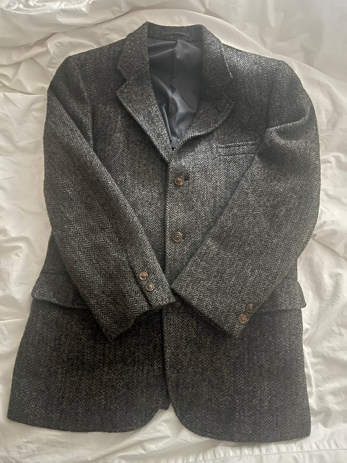 해리스트위드자켓 제이프레스 상품이미지1