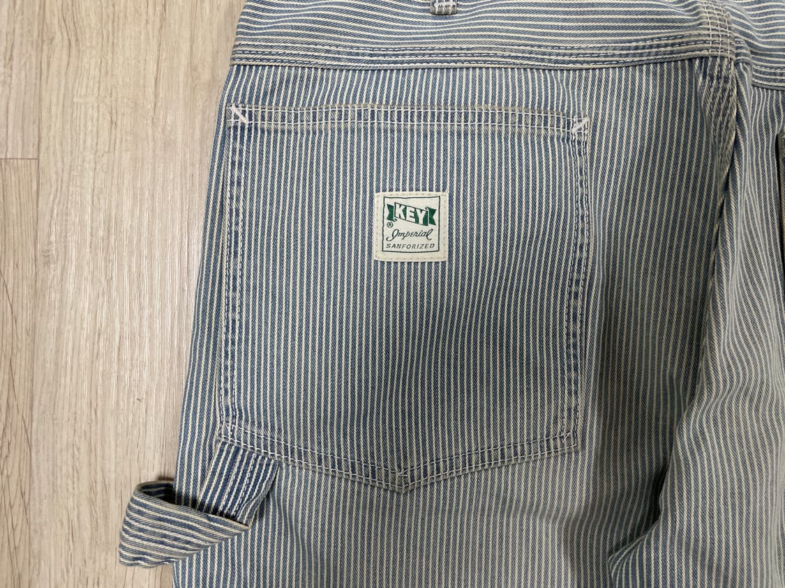 33) 80's 복각 KEY 재팬 페인터 히코리 데님팬츠 상품이미지9