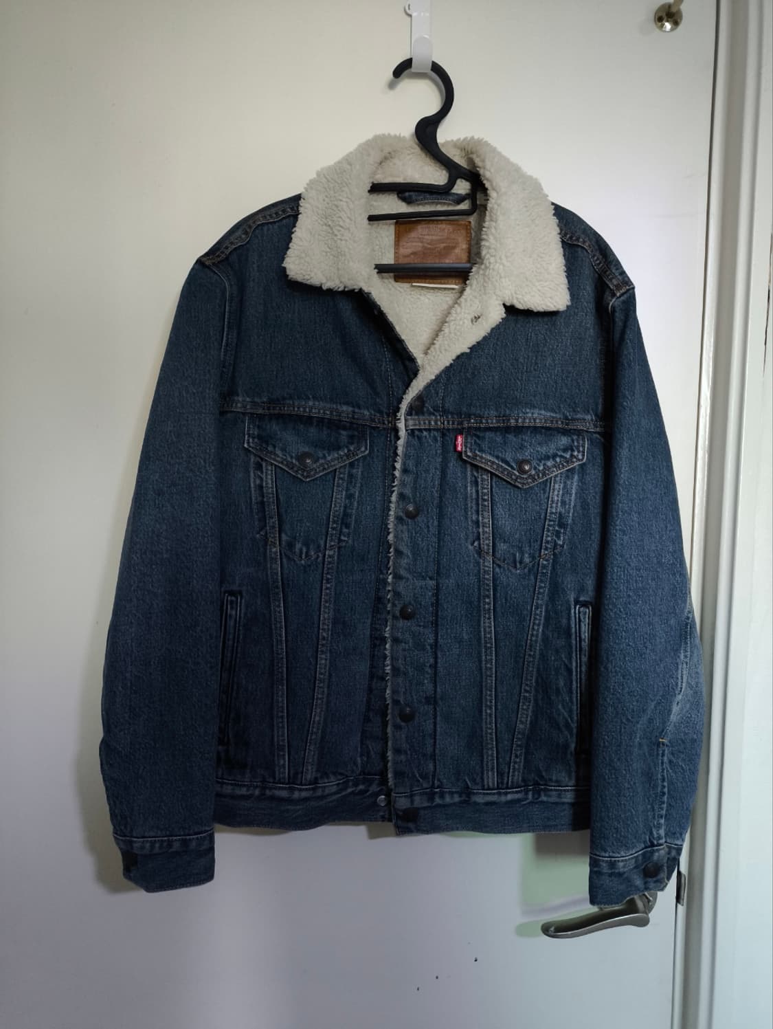 90 리바이스 양털 쉐르파 데님자켓 상품이미지1